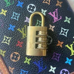 RARE LOUIS VUITTON CADENA COMBINATION LOCK